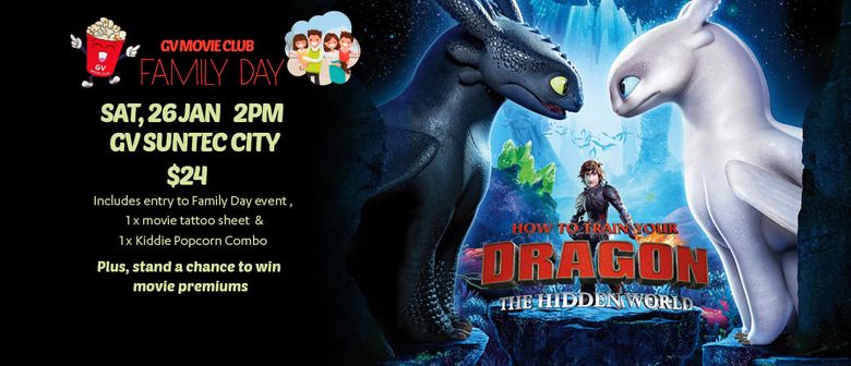 GVMC Family Day: How To Train Your Dragon: The Hidden World