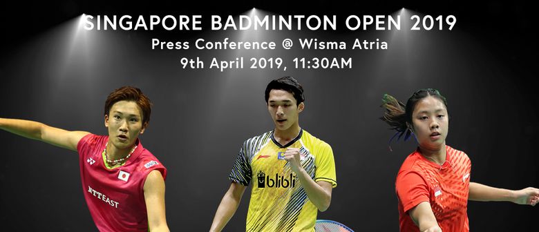 Singapore Badminton Open 2019 Press Conference