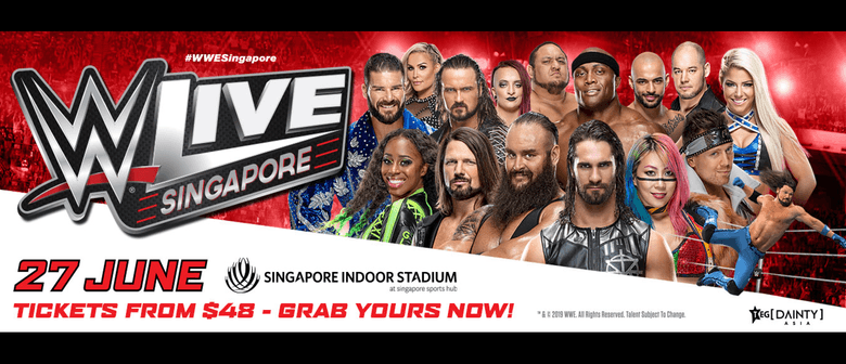 WWE Live Singapore 2019