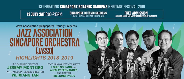 Jazz Association Singapore Orchestra: Highlights 2018–2019