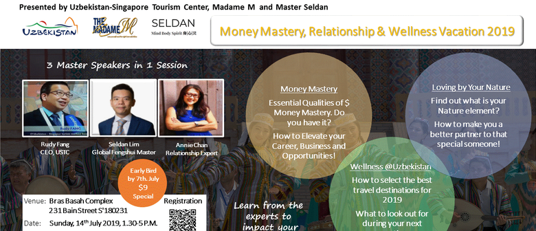 Money Mastery, Relationship & Wellness Vacation 2019