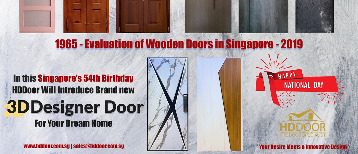 3D Door Promotion Sale