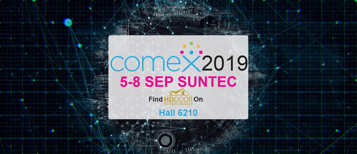 Comex 2019 Singapore – HDDoor Digital Door Lock Show