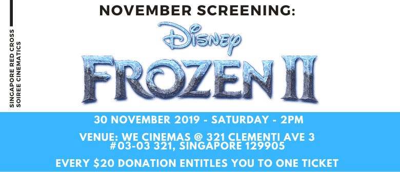 Soiree Cinematic Movie Fundraiser – Frozen ll