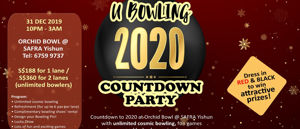 U Bowling 2020 Countdown Party