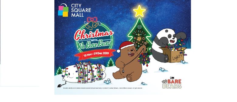 Beary Merry Festivities – We Bare Bears Christmas Square