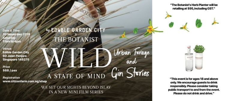 Wild – A State of Mind: Urban Forage and Gin Stories
