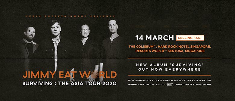 Jimmy Eat World Live In Singapore – Surviving: The Asia Tour