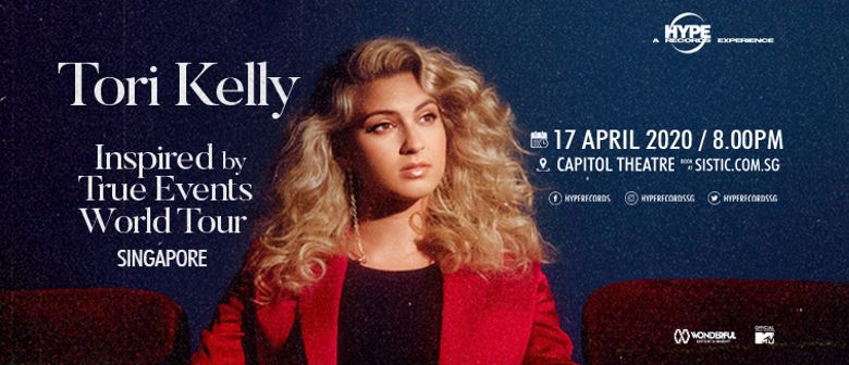Tori Kelly – Inspired By True Events World Tour: CANCELLED
