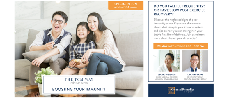 Boosting Your Immunity The TCM Way - Rerun + Live Q&A