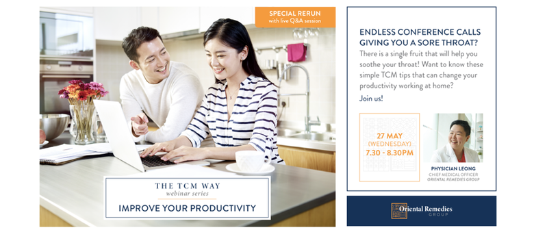 Improve Your Productivity The TCM Way - Rerun + Live Q&A