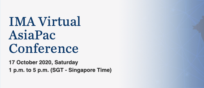 IMA Virtual AsiaPac Conference