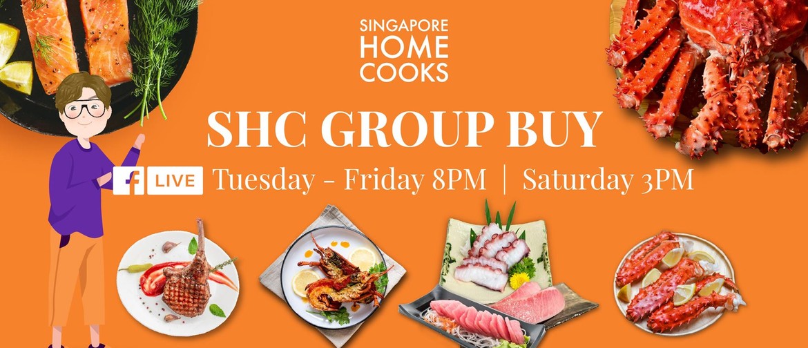 Singapore Home Cooks Facebook Live Group Buy