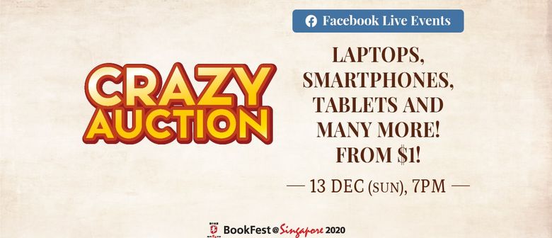 BookFest Singapore 2020 - Crazy Auction