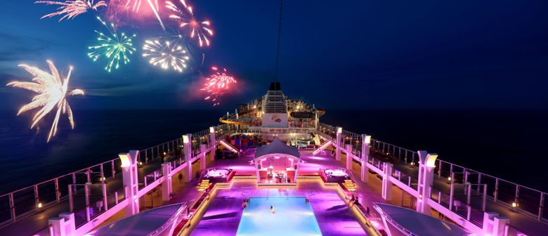 Welcome the Year of The Ox Fireworks Onboard World Dream