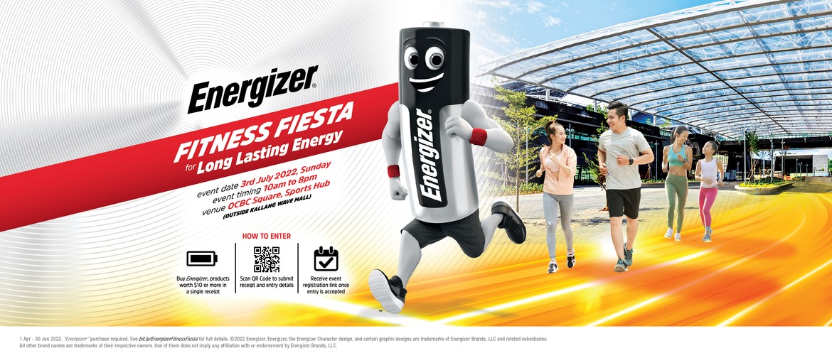 Energizer Fitness Fiesta for Long Lasting Energy 2022