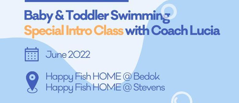 Happy Fish Special Baby & Toddler Intro Class