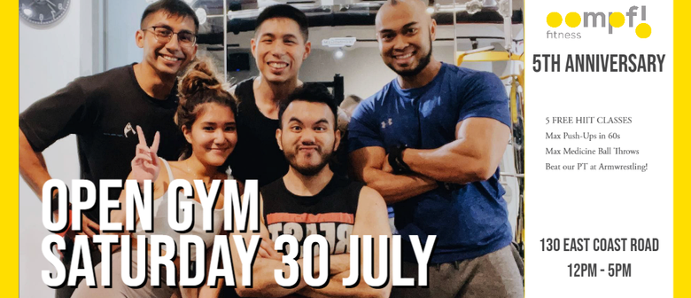 Oompf! Fitness 5 Years Anniversary - Personal Training Gym