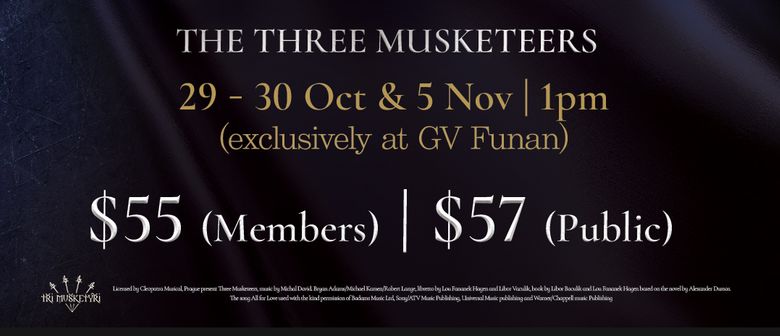 GV Exclusive: The Three musketeers Live Musical