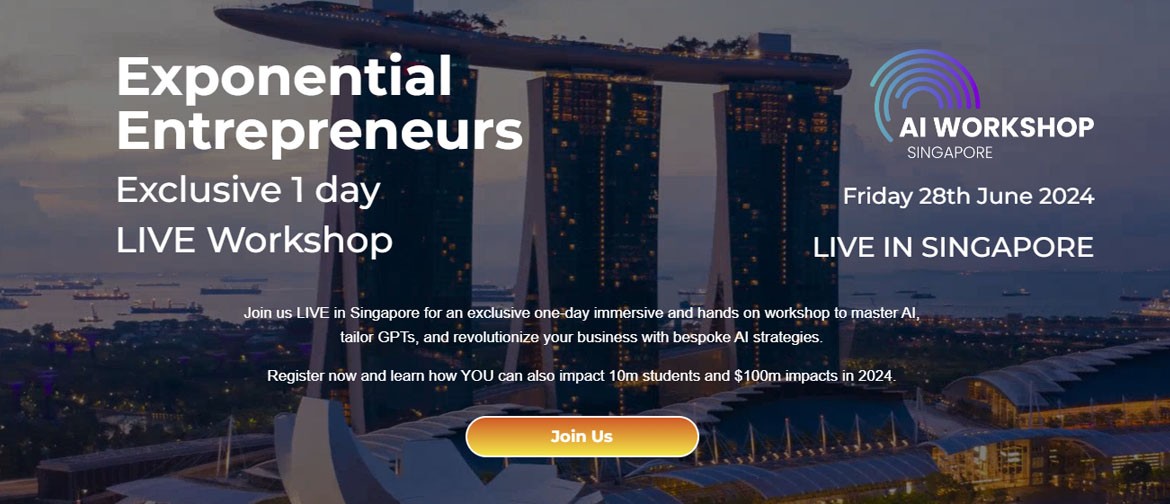 AI Workshop Singapore 28th June, 2024