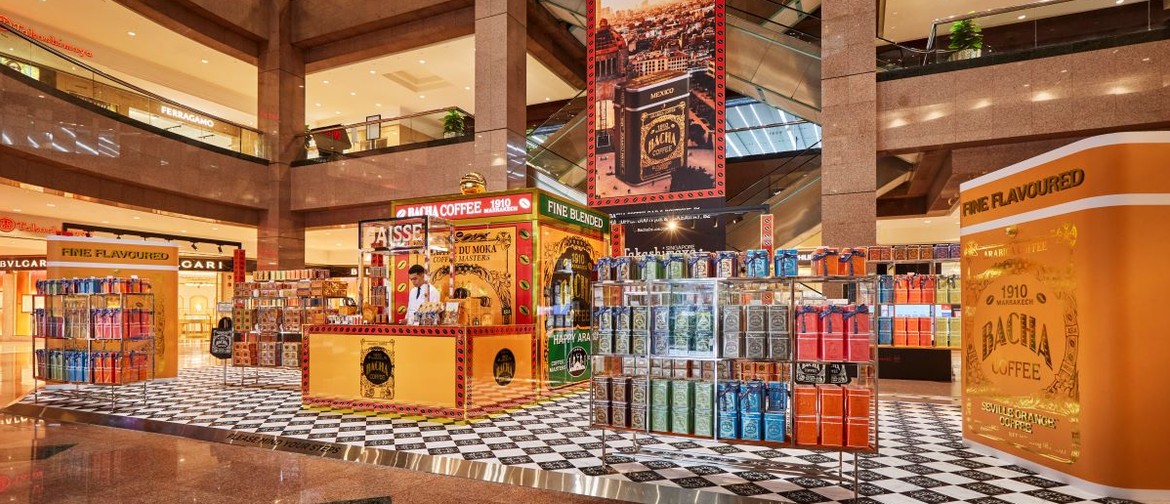 Bacha Coffee’s larger-than-life Signature Nomad Collection p