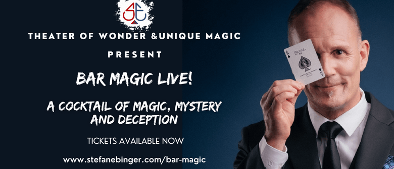 Bar Magic Live! Cocktails and Close-Up Magic
